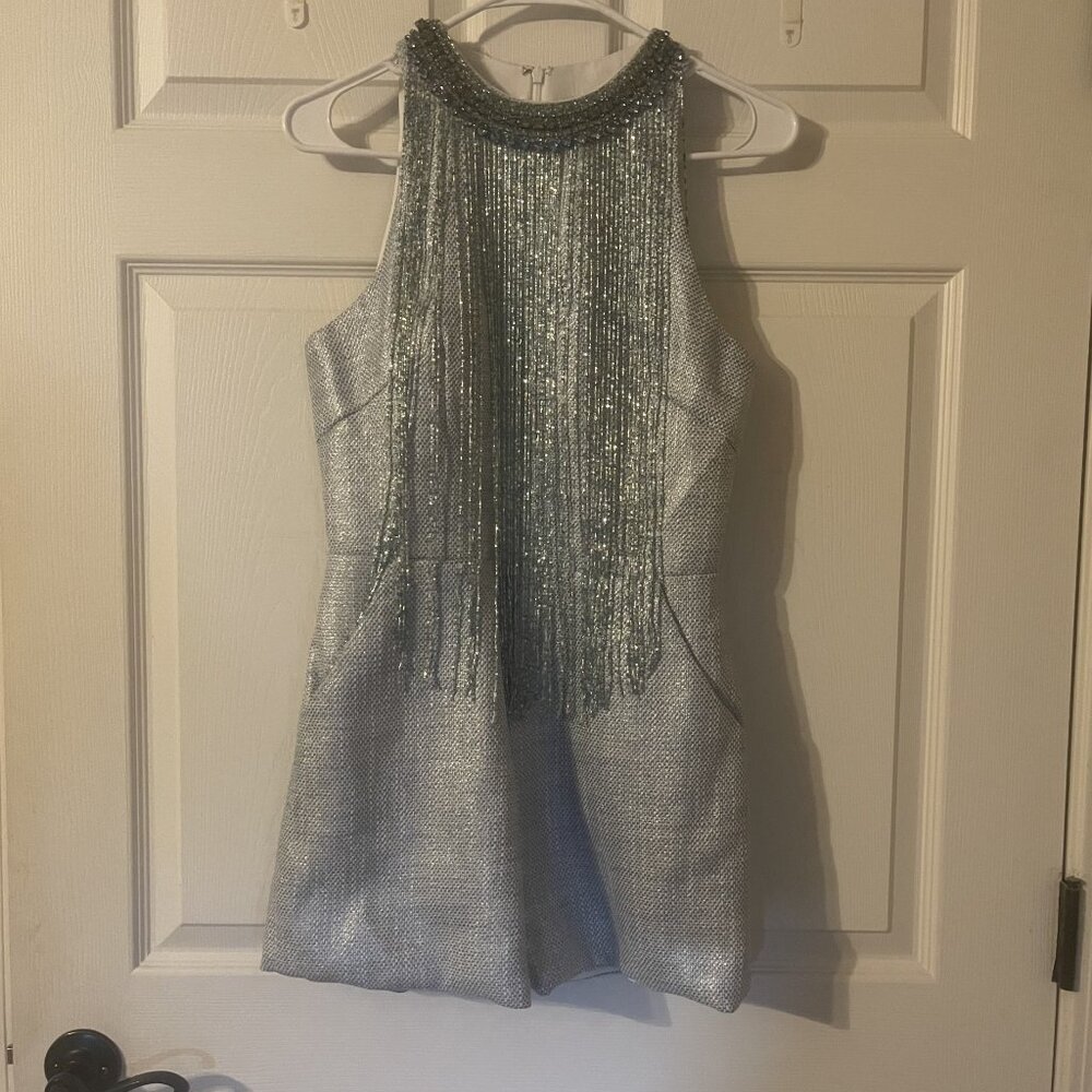 IEENA for Mac Duggal short jump suit